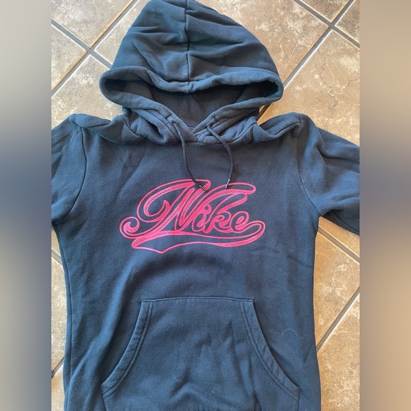 Black Nike Sweatshirt Hoodie Size Small - Picture 2 of 2